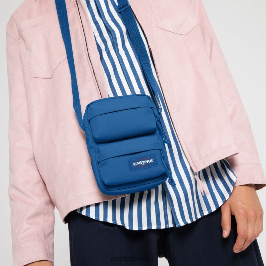 educación física Eastpak el que se duplicó azul místico 62TTDP243 bolsas de hombro
