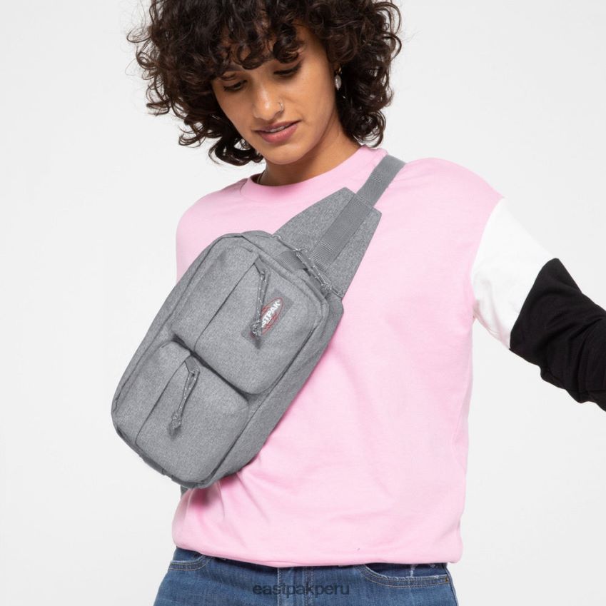 educación física Eastpak riñonera doble domingo gris 62TTDP301 bolsas
