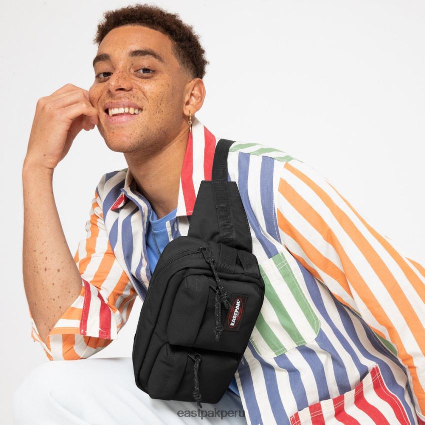 educación física Eastpak riñonera doble negro 62TTDP288 bolsas
