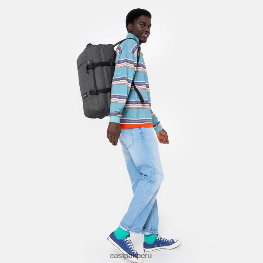 educación física Eastpak paquete de viaje mezclilla negra 62TTDP237 equipaje