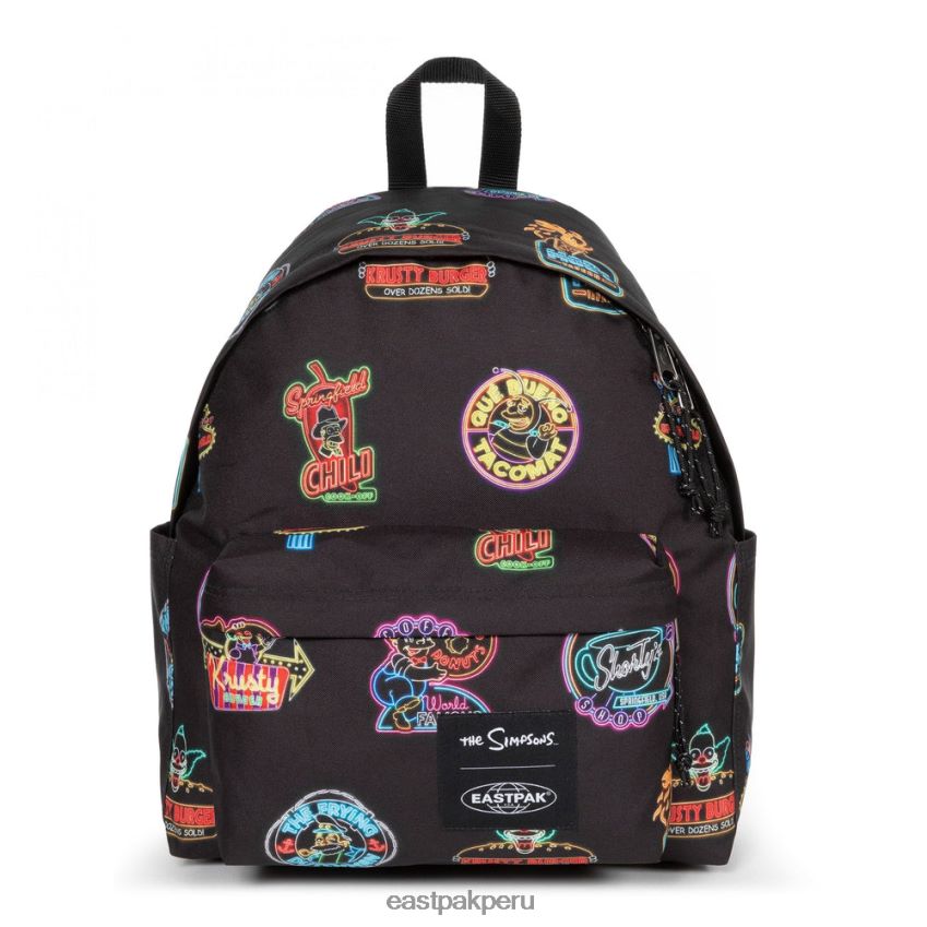 educación física Eastpak día pak'r estampado de neón de los simpson 62TTDP27 mochilas