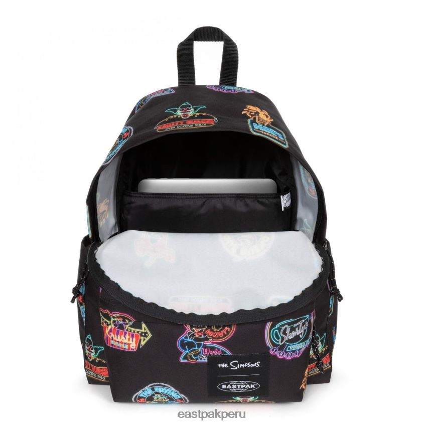 educación física Eastpak día pak\'r estampado de neón de los simpson 62TTDP27 mochilas