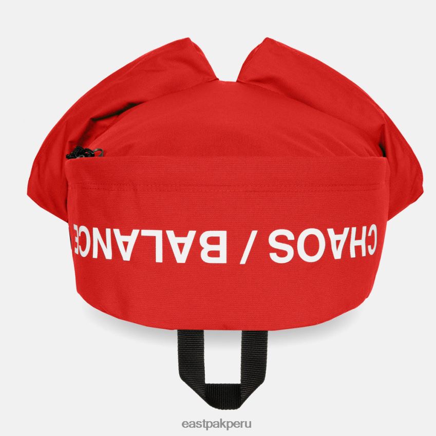 educación física Eastpak doble acolchado encubierto rojo 62TTDP21 mochilas