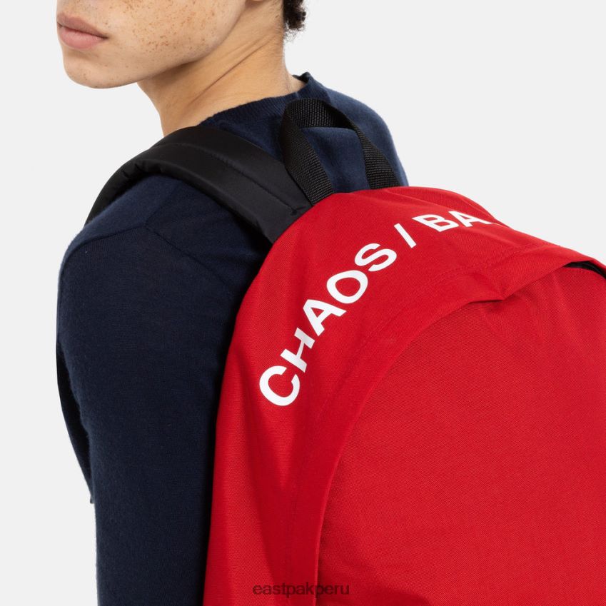 educación física Eastpak doble acolchado encubierto rojo 62TTDP21 mochilas