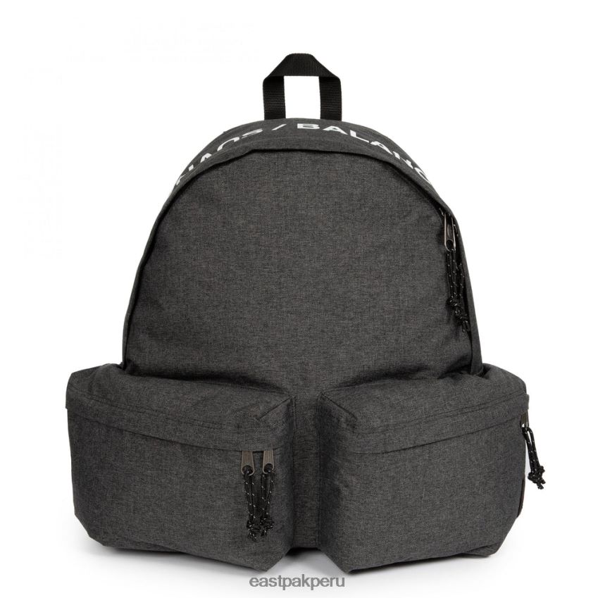 educación física Eastpak doble acolchado mezclilla negra encubierta 62TTDP30 mochilas