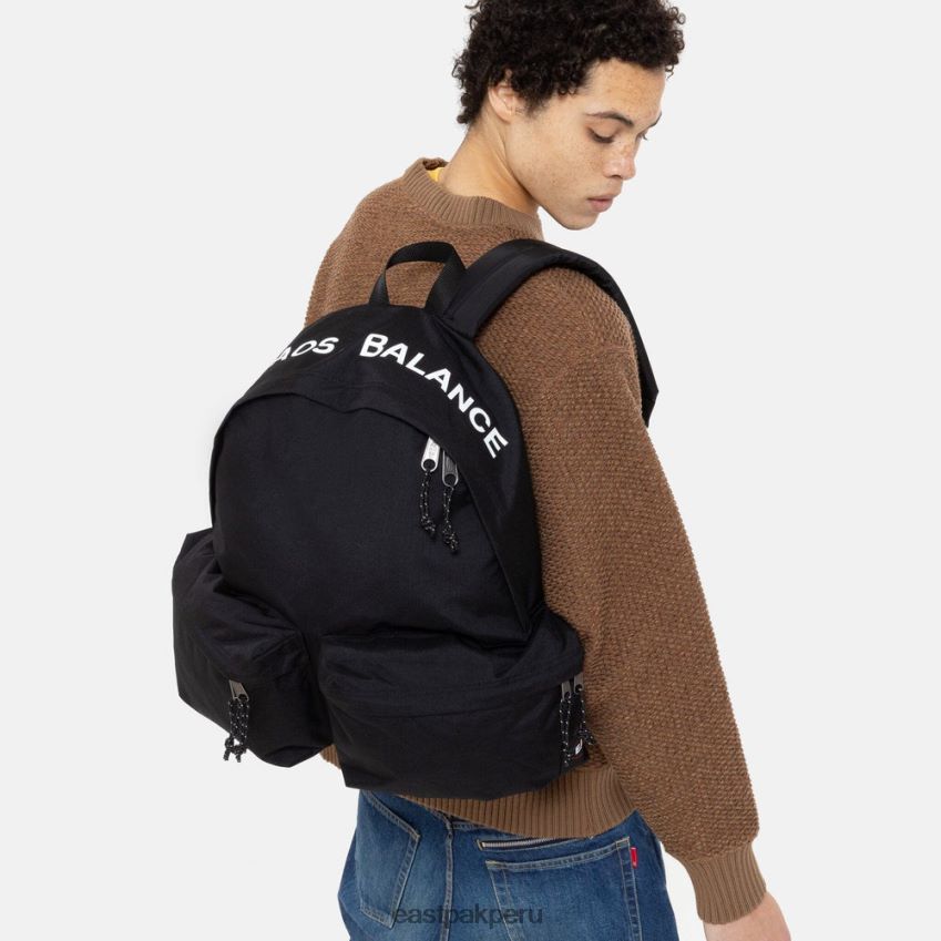educación física Eastpak doble encubierto negro 62TTDP10 mochilas
