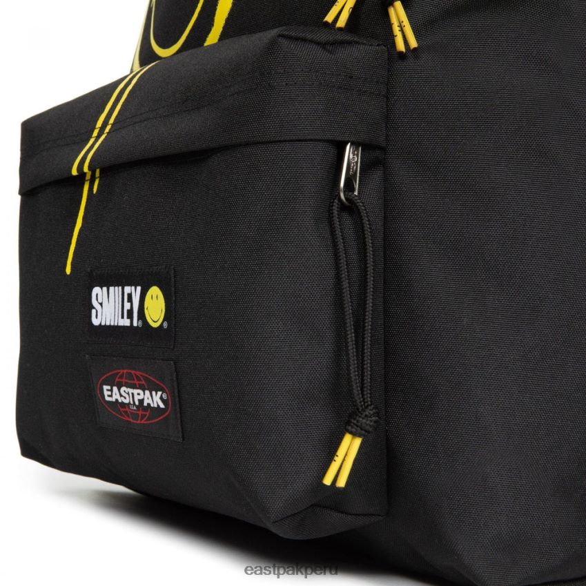 educación física Eastpak pak\'r acolchado smiley grafiti negro 62TTDP3 mochilas
