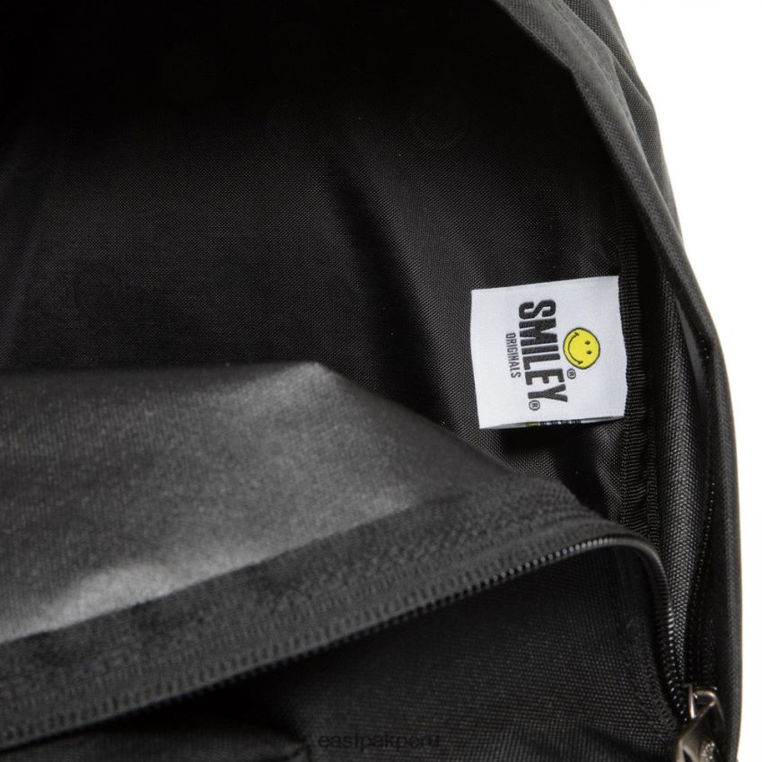 educación física Eastpak pak\'r acolchado smiley grafiti negro 62TTDP3 mochilas
