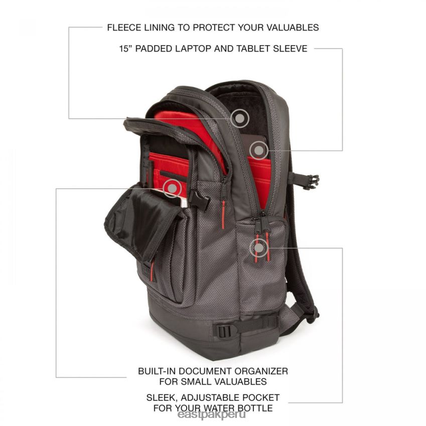 educación física Eastpak técum l cnnct acento gris 62TTDP189 mochilas
