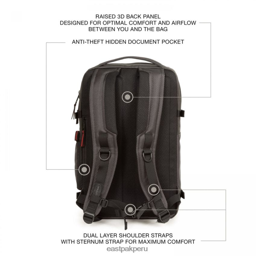 educación física Eastpak técum l cnnct acento gris 62TTDP189 mochilas