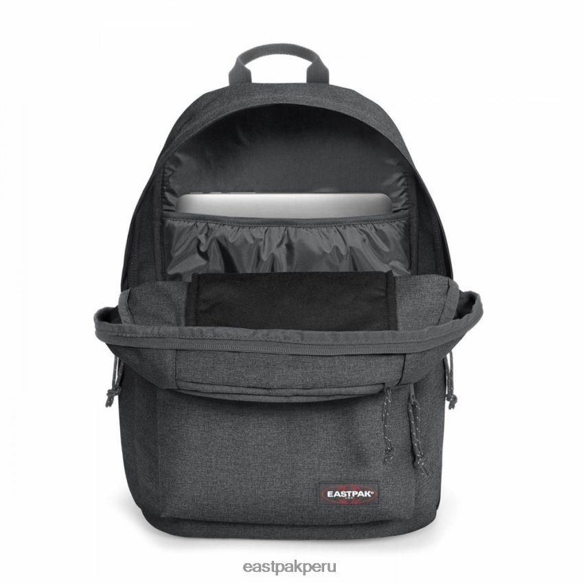 educación física Eastpak acolchado doble mezclilla negra 62TTDP80 mochilas