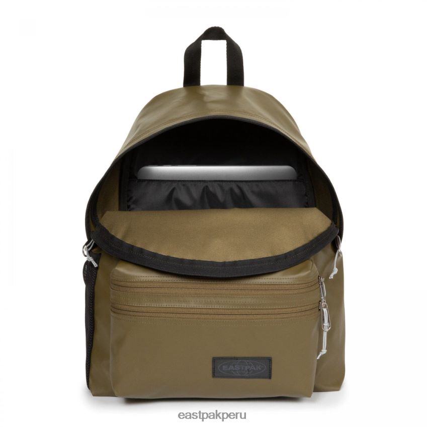 educación física Eastpak cremallera acolchada ejército de lona 62TTDP113 mochilas