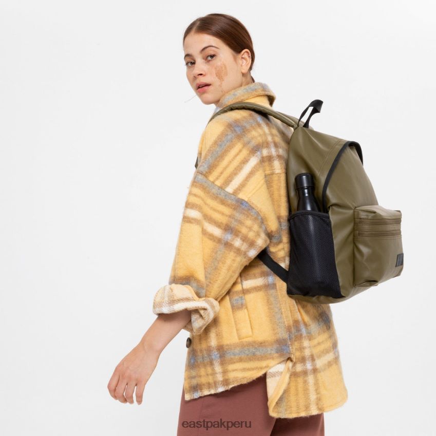educación física Eastpak cremallera acolchada ejército de lona 62TTDP113 mochilas