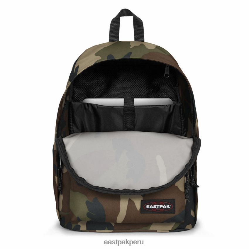 educación física Eastpak cremallera de la oficina camuflaje 62TTDP72 mochilas
