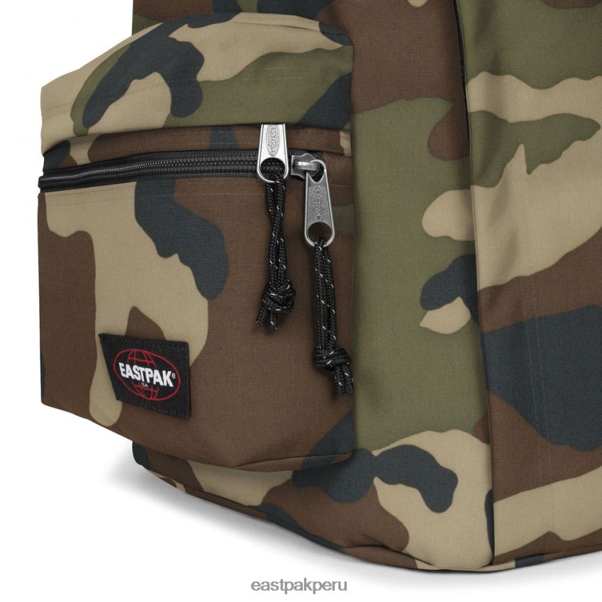 educación física Eastpak cremallera de la oficina camuflaje 62TTDP72 mochilas