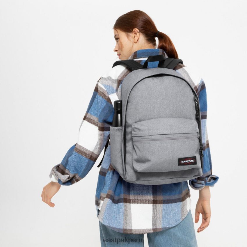 educación física Eastpak cremallera de la oficina domingo gris 62TTDP71 mochilas