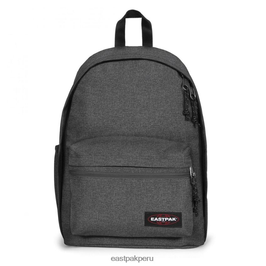 educación física Eastpak cremallera de la oficina mezclilla negra 62TTDP73 mochilas