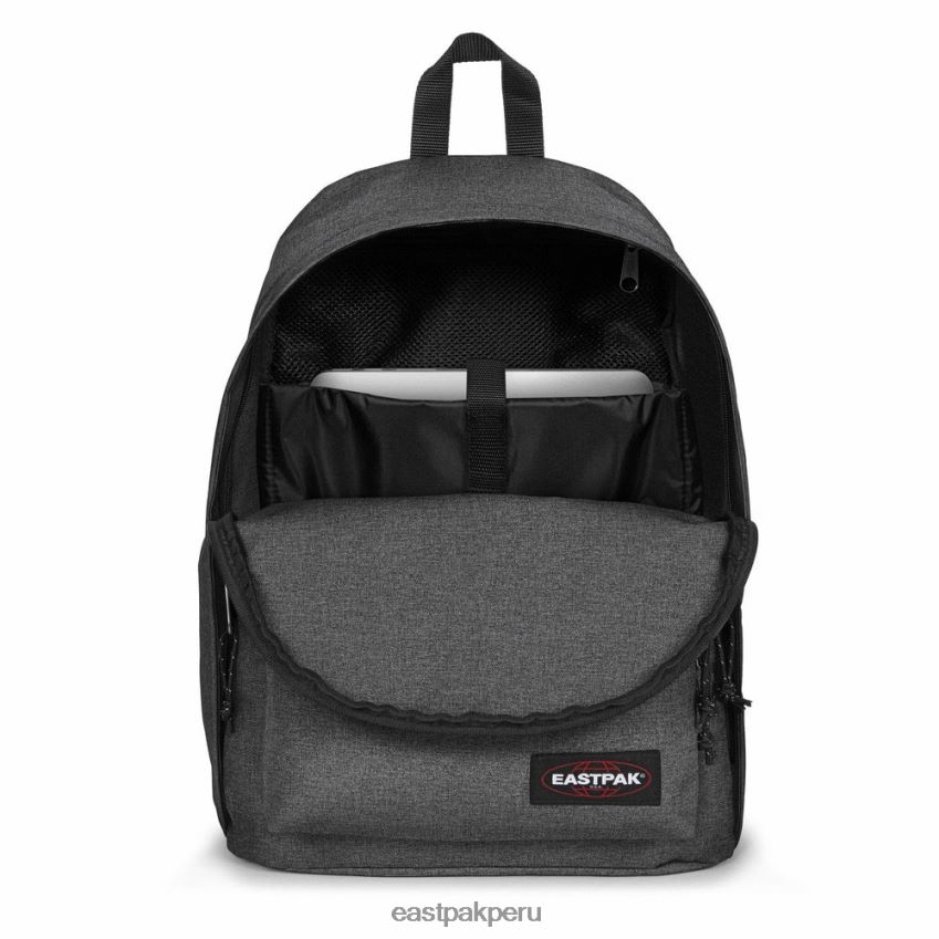 educación física Eastpak cremallera de la oficina mezclilla negra 62TTDP73 mochilas