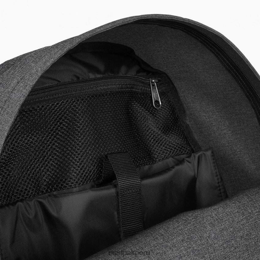 educación física Eastpak cremallera de la oficina mezclilla negra 62TTDP73 mochilas