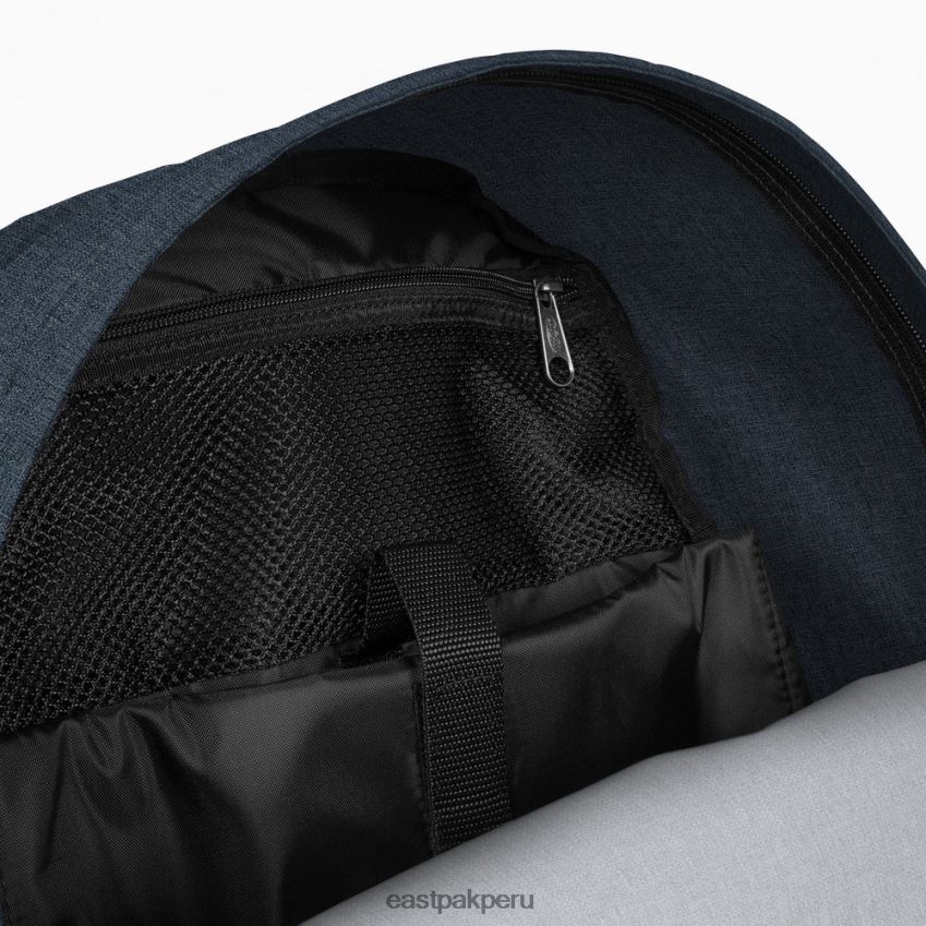 educación física Eastpak cremallera de la oficina mezclilla triple 62TTDP70 mochilas