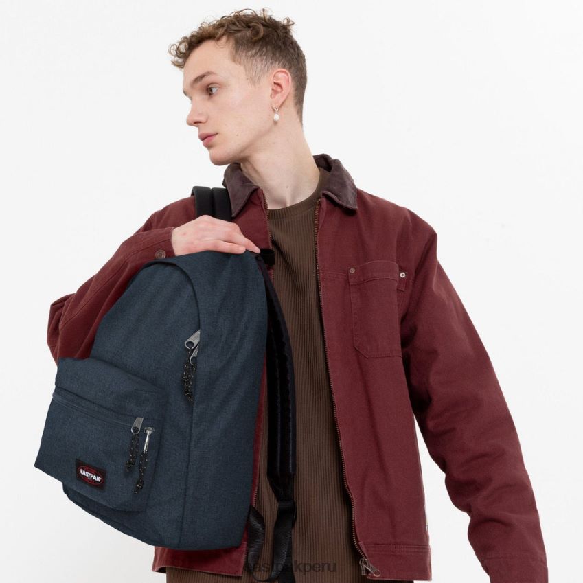 educación física Eastpak cremallera de la oficina mezclilla triple 62TTDP70 mochilas