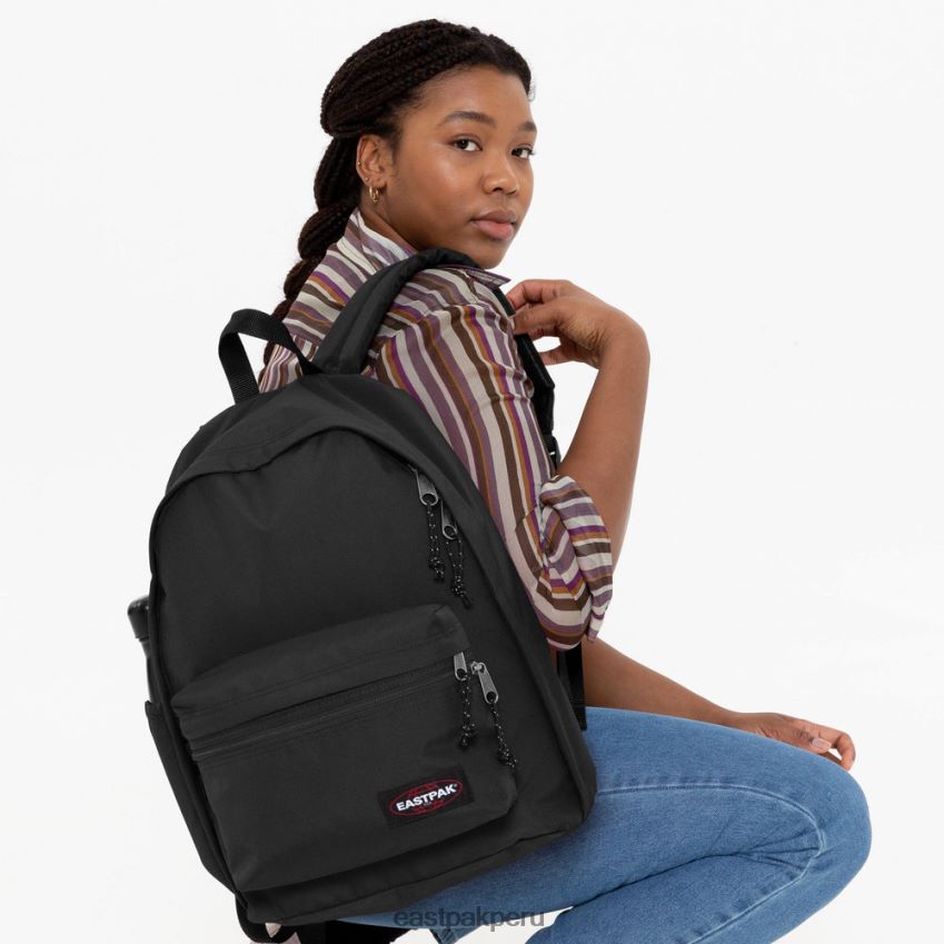 educación física Eastpak cremallera de la oficina negro 62TTDP58 mochilas