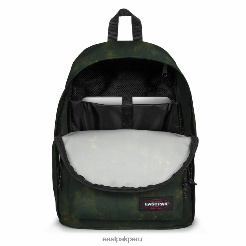 educación física Eastpak cremallera de la oficina tinte de camuflaje caqui 62TTDP129 mochilas