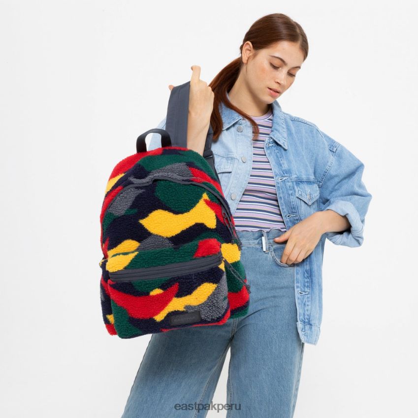 educación física Eastpak pak\'r acolchado camuflaje de piel de oveja 62TTDP120 mochilas