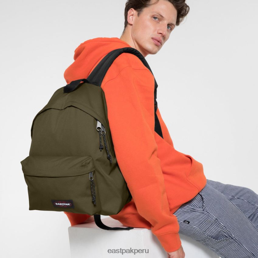 educación física Eastpak pak\'r acolchado oliva militar 62TTDP97 mochilas