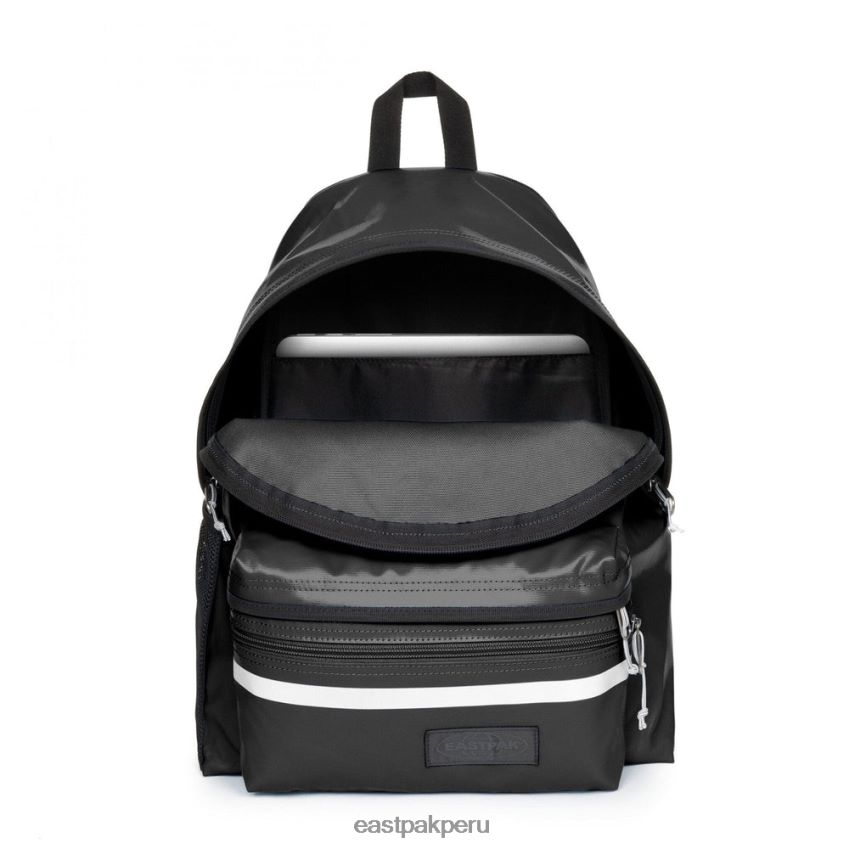 educación física Eastpak bicicleta con cremallera lona negra 62TTDP74 mochilas