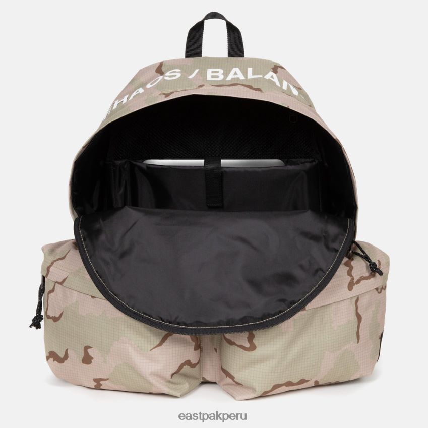 educación física Eastpak doble encubierto camuflaje beige uc 62TTDP48 mochilas