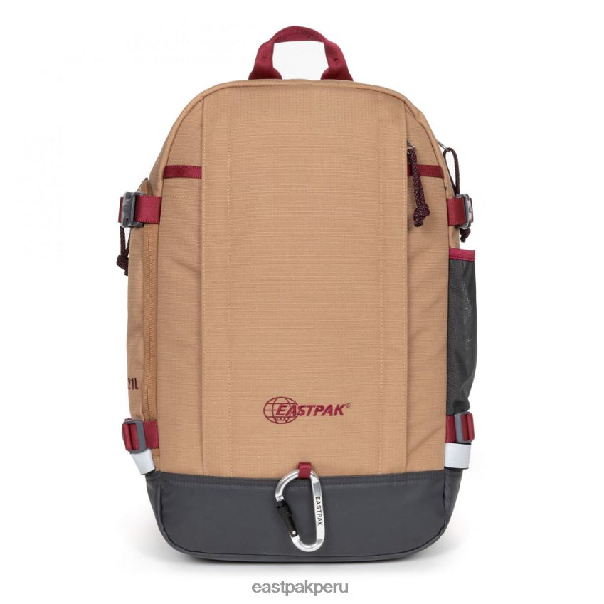 educación física Eastpak fuera de paquete seguro marrón 62TTDP44 mochilas