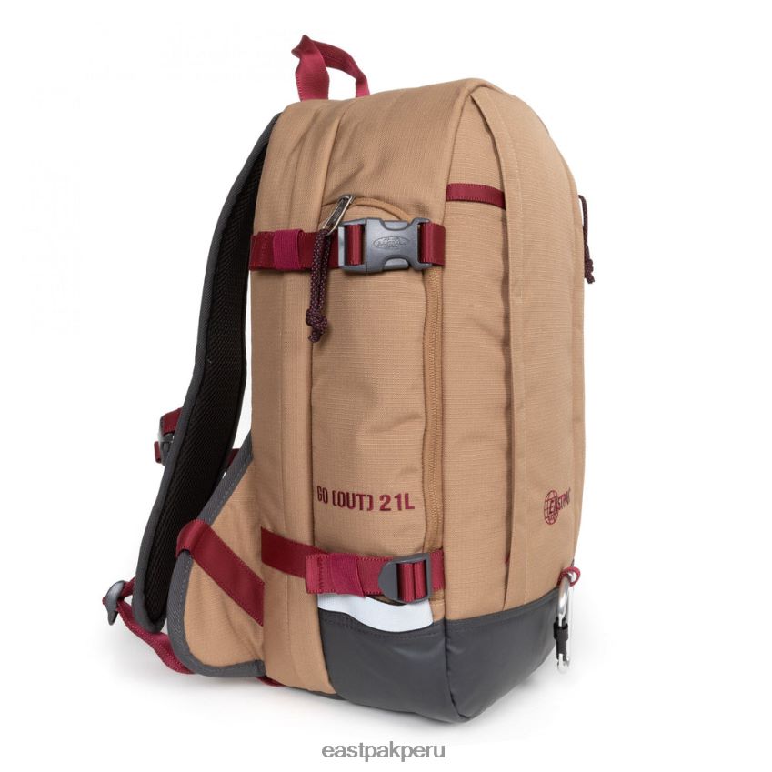 educación física Eastpak fuera de paquete seguro marrón 62TTDP44 mochilas