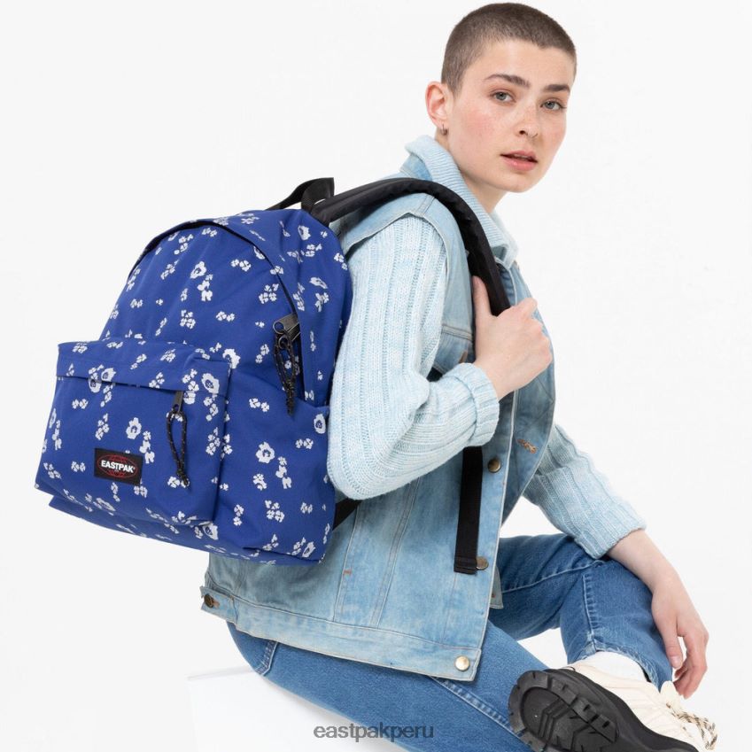 educación física Eastpak pak\'r acolchado flor brillo azul marino 62TTDP140 mochilas