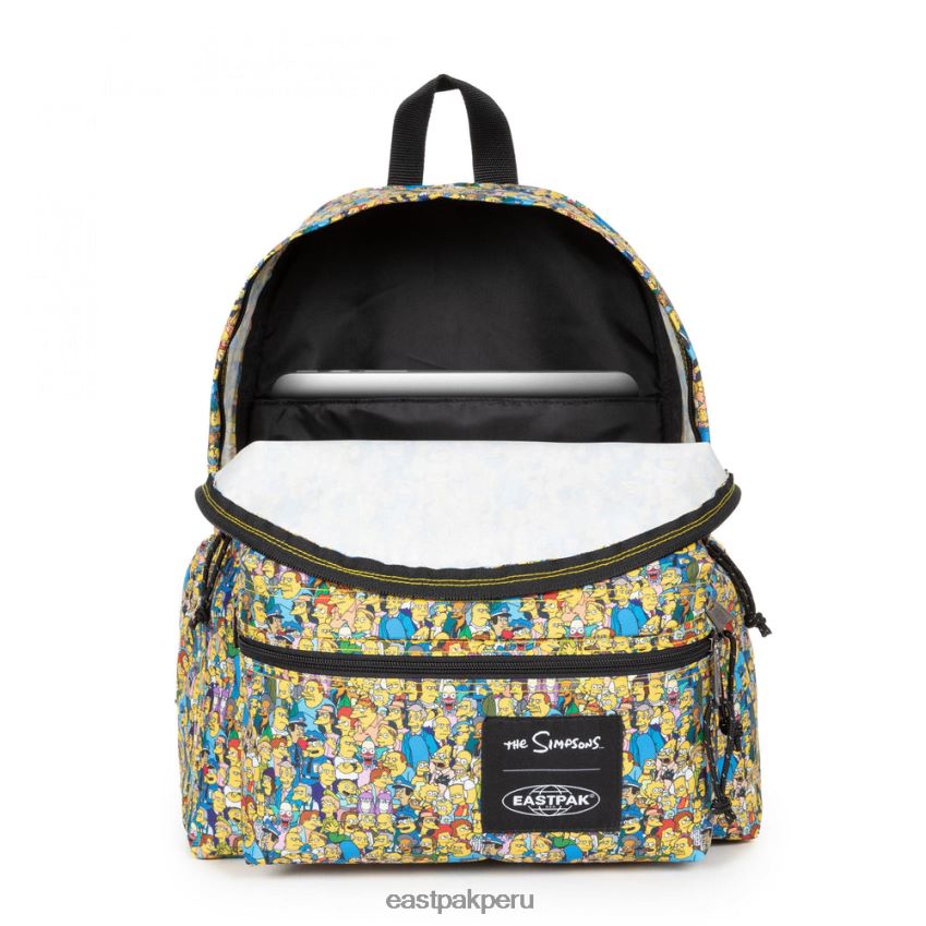 educación física Eastpak cremallera acolchada + el color de los simpson 62TTDP160 mochilas