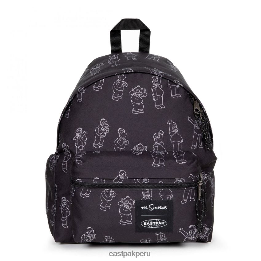 educación física Eastpak cremallera acolchada + los simpsons negros 62TTDP161 mochilas