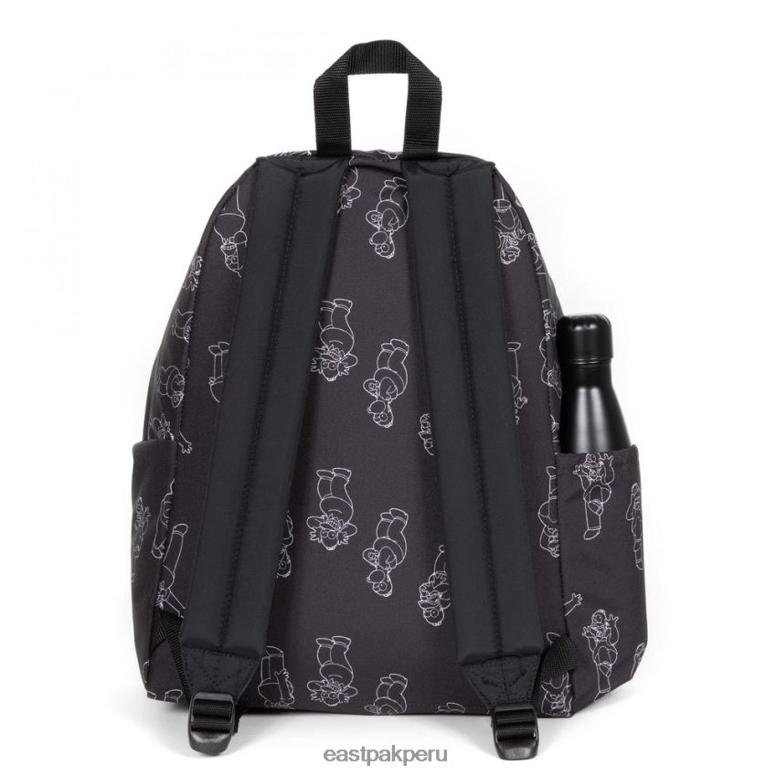 educación física Eastpak cremallera acolchada + los simpsons negros 62TTDP161 mochilas