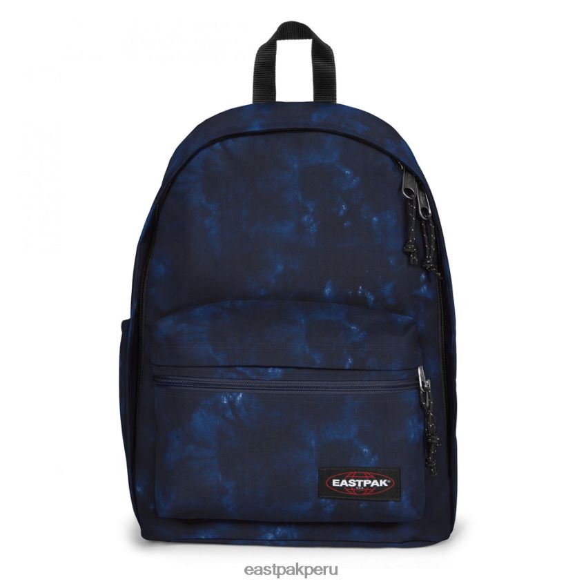 educación física Eastpak cremallera de la oficina tinte de camuflaje azul marino 62TTDP175 mochilas