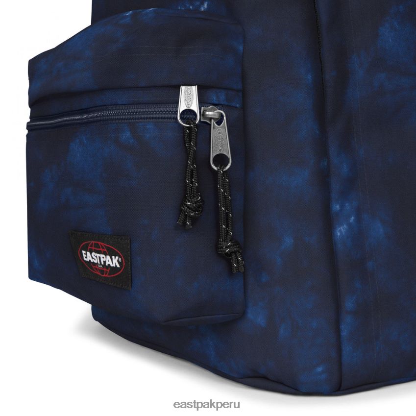 educación física Eastpak cremallera de la oficina tinte de camuflaje azul marino 62TTDP175 mochilas