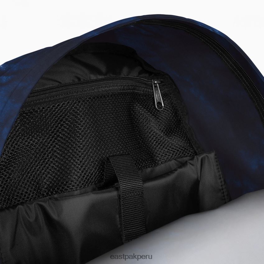 educación física Eastpak cremallera de la oficina tinte de camuflaje azul marino 62TTDP175 mochilas