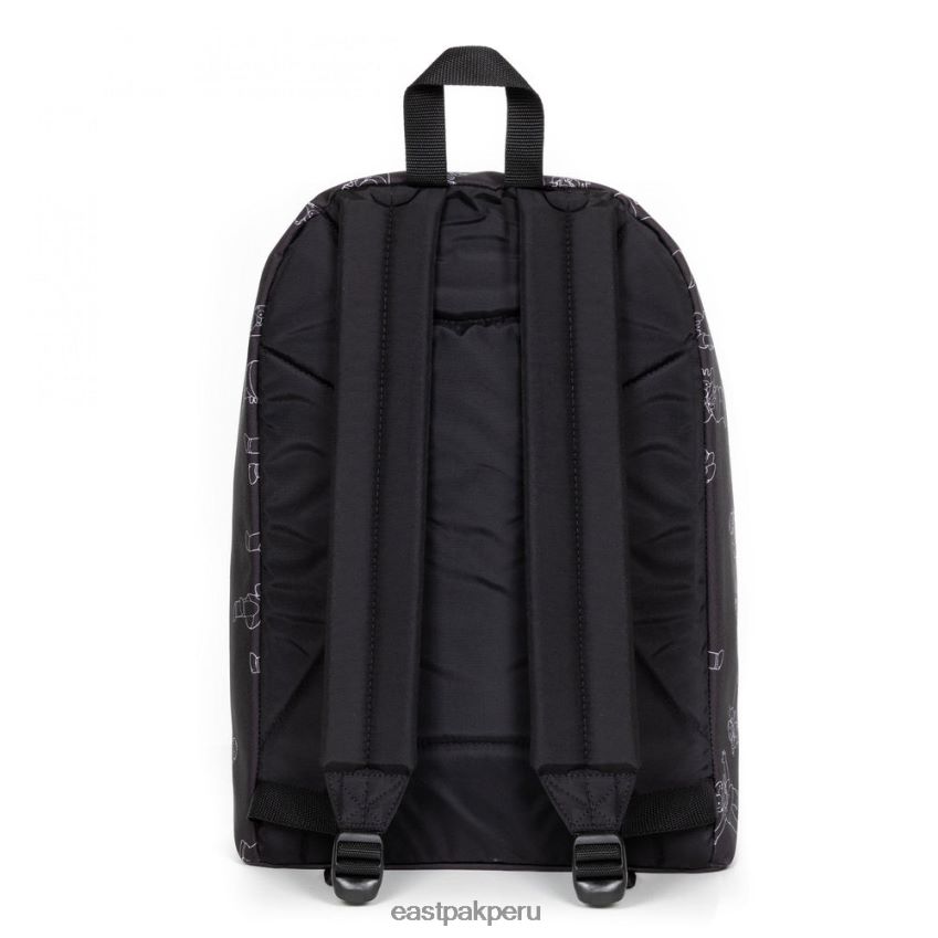 educación física Eastpak fuera de la oficina los simpsons negros 62TTDP165 mochilas