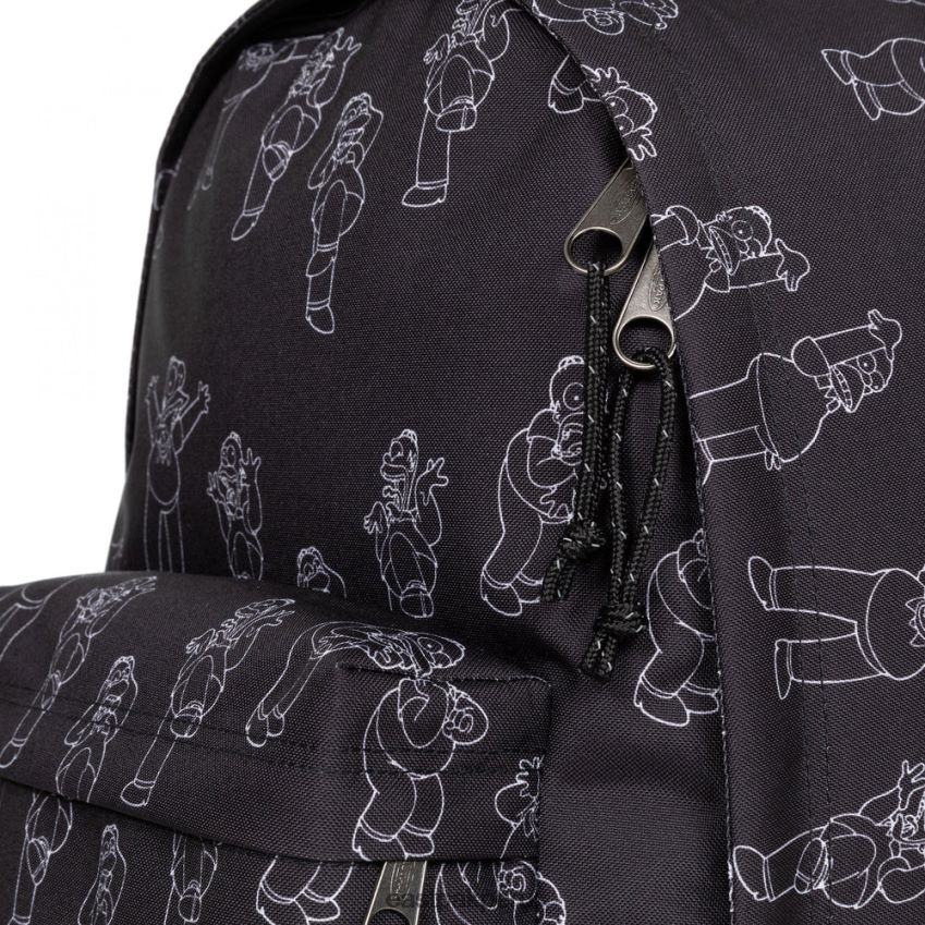 educación física Eastpak fuera de la oficina los simpsons negros 62TTDP165 mochilas