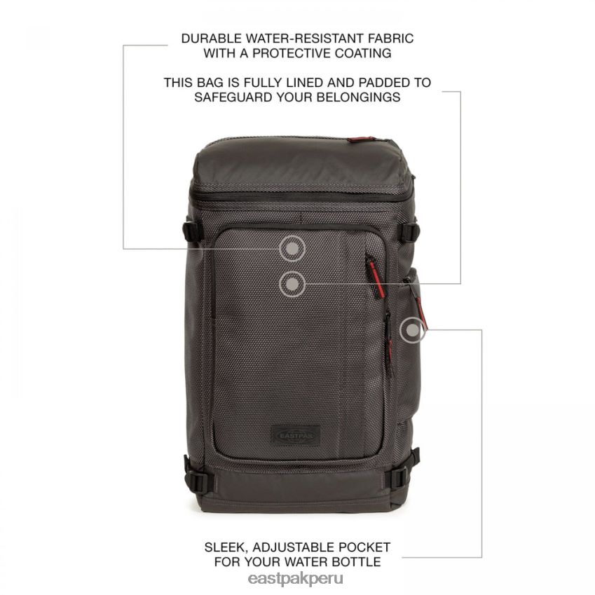 educación física Eastpak parte superior de tecum cnnct acento gris 62TTDP162 mochilas