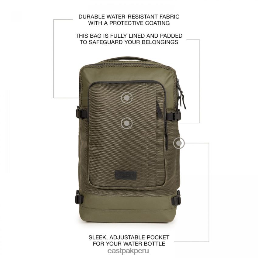 educación física Eastpak técum l cnnct caqui 62TTDP151 mochilas