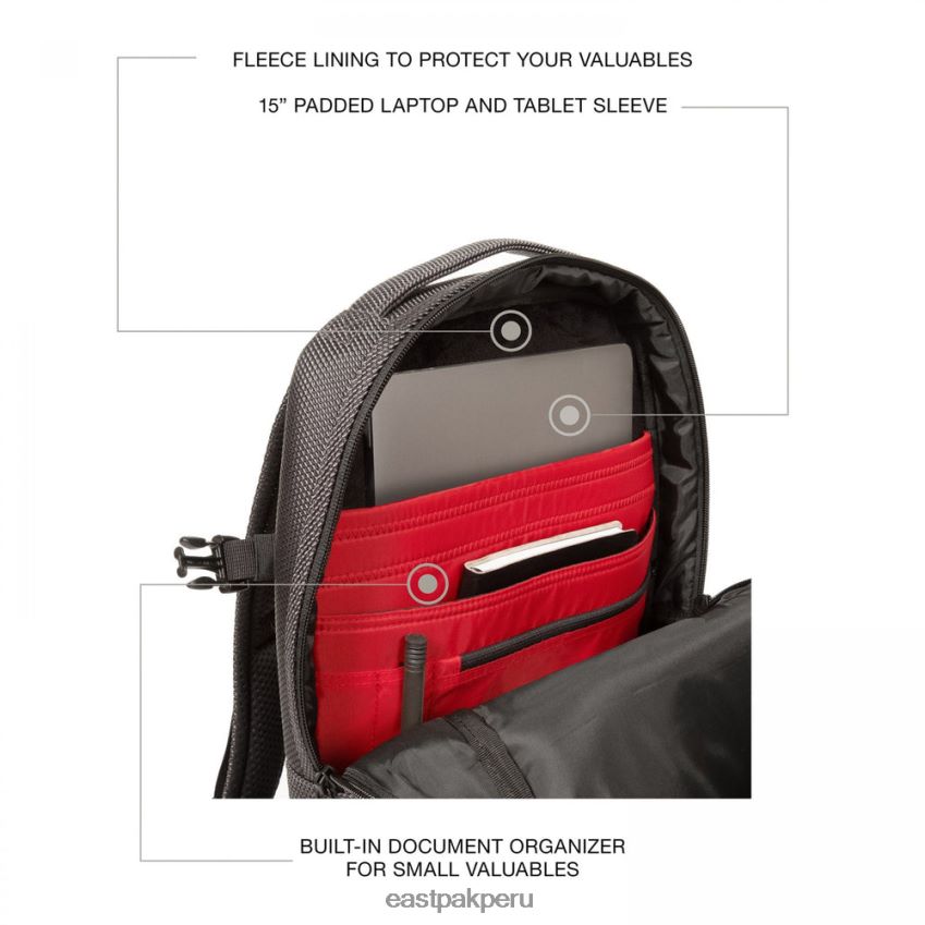 educación física Eastpak técum m cnnct acento gris 62TTDP147 mochilas