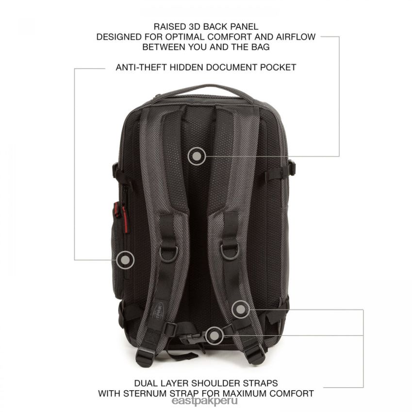 educación física Eastpak técum m cnnct acento gris 62TTDP147 mochilas