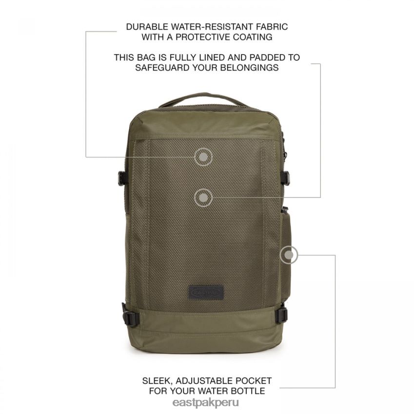 educación física Eastpak técum m cnnct caqui 62TTDP149 mochilas
