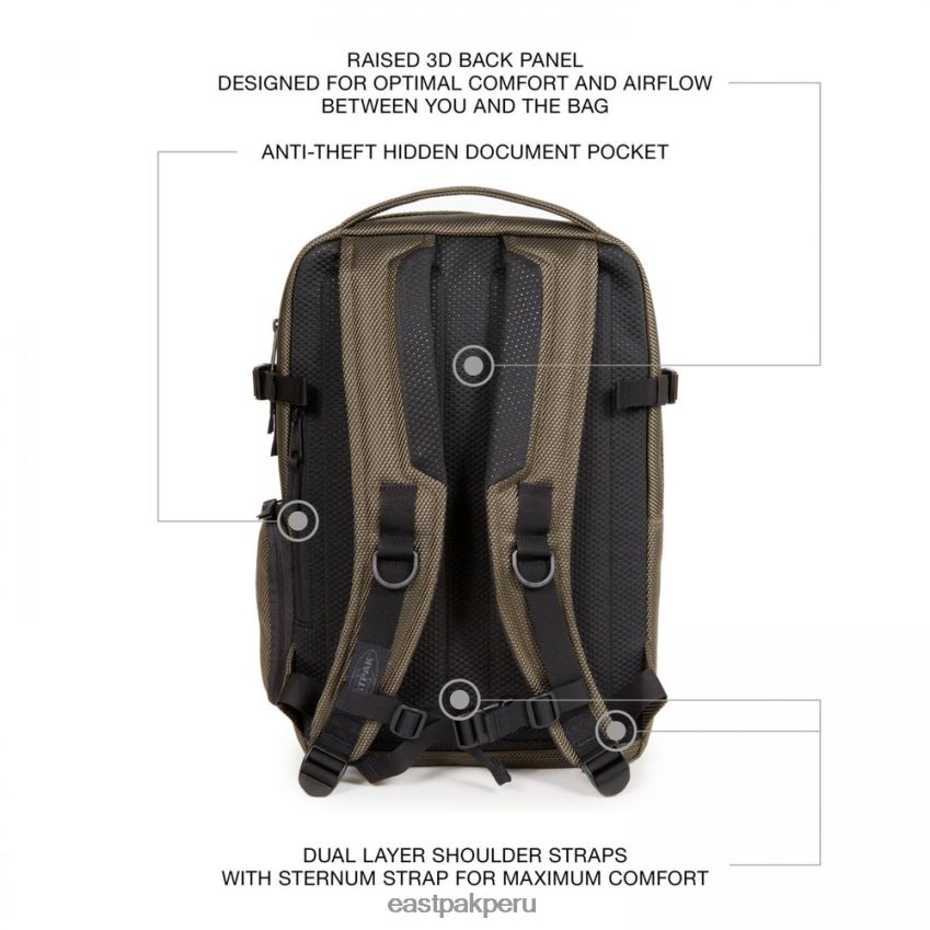 educación física Eastpak técum s arena blanca 62TTDP150 mochilas