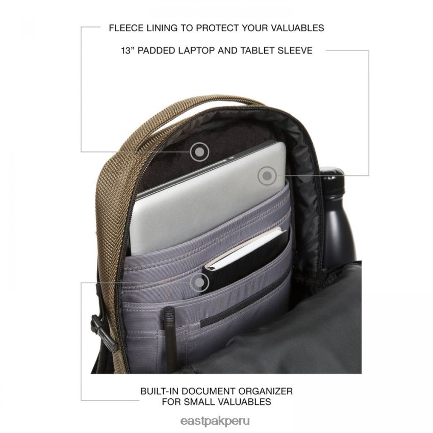 educación física Eastpak técum s arena blanca 62TTDP150 mochilas
