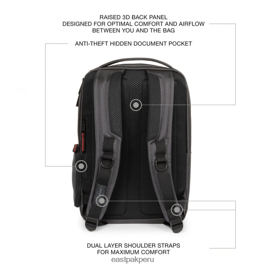 educación física Eastpak tecum s cnnct acento gris 62TTDP182 mochilas